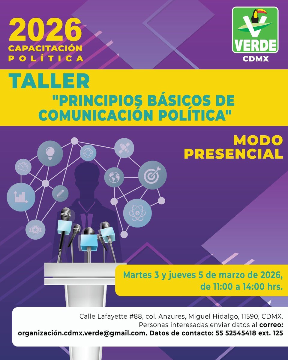 PVEM Cd. de México tweet media