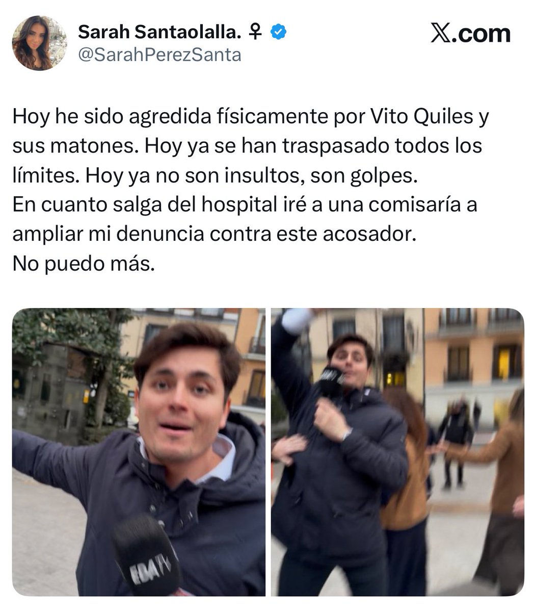 andrea_economia's tweet photo. ¿Golpes? ¿Hospital? ¿Comisaría? 

Sara, las verdaderas víctimas se pierden entre papeles y burocracia precisamente por gente como tú. 

Supongo que serás también de las que denuncia si le llaman guapa por la calle. 

A veces pienso que las mujeres no te importamos una mierda. https://t.co/bRCVM1tiPI