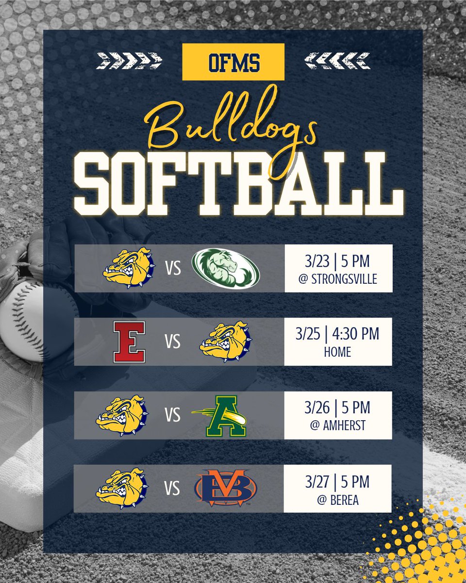 SoftballOFMS's tweet photo. Counting down to opening day 😎🥎 https://t.co/wWDFi85TRb