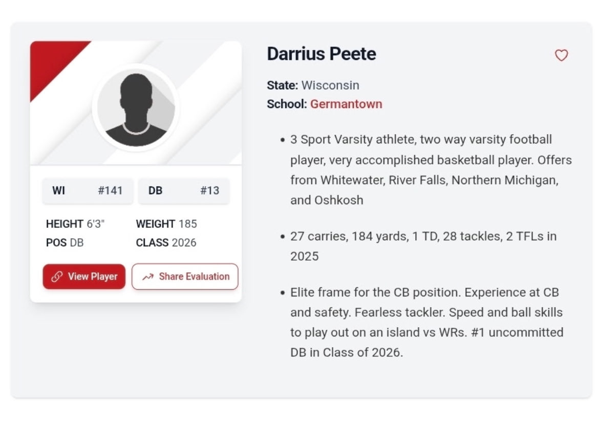 Darrius Peete tweet media