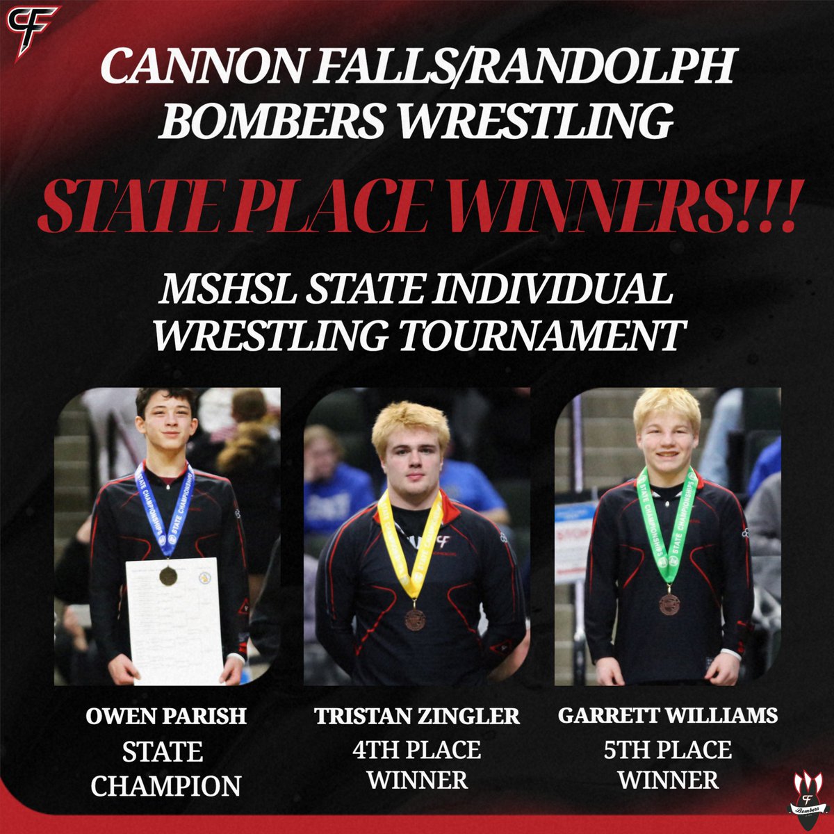 Cannon Falls Bombers tweet media