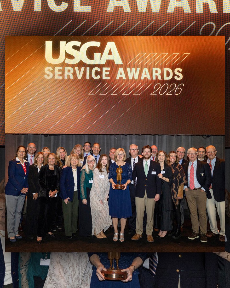 MetAmateurGA's tweet photo. A Legend. A Leader. A Lady who truly loves the game.

Saturday night Ellen Port was awarded the 2026 Bob Jones Award. She has shown a true spirit for golf with joy, humility &amp; integrity. Cheers Ellen 🥂 and Congratulations on this well deserved honor!

📰https://t.co/ZEngeSogU6 https://t.co/M1C4zGJgRl