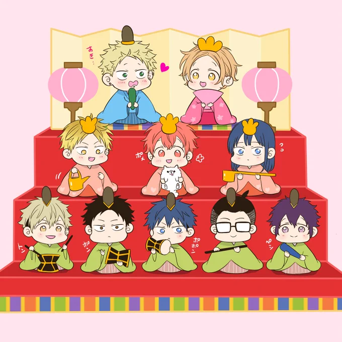 あかりをつけましょ ぼんぼりに～
