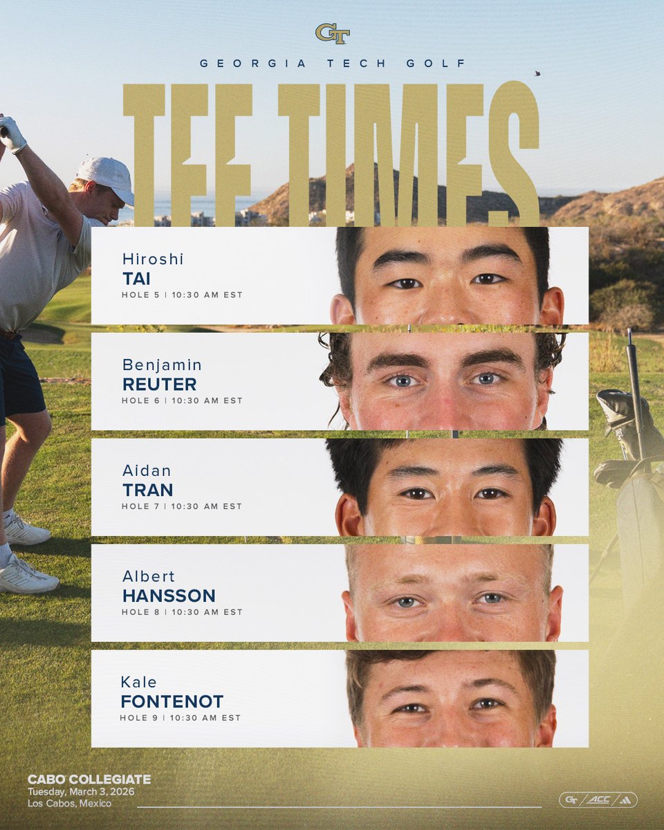 Georgia Tech Golf tweet media