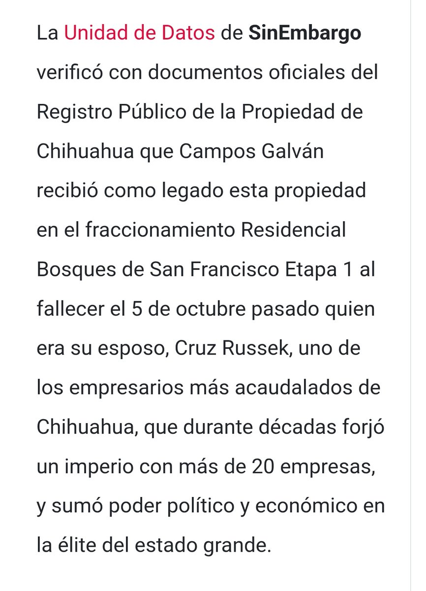 charmande's tweet photo. @bethcastilloo La señora es una mamada como toda la clase política. Pero no mamen, el esposo de ella era dueño de varias agencias de coches en Chihuahua, y se la heredó. A lo mejor a jose ramon lopez beltran tambien le heredan una mansionsota su millonaria esposa. https://t.co/0hh1gRTCtw
