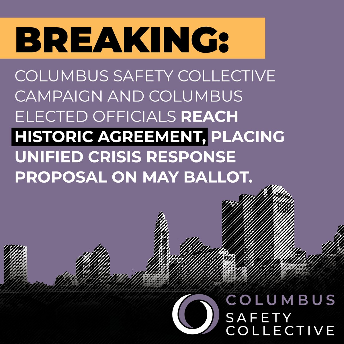 Columbus Safety Collective Campaign tweet media