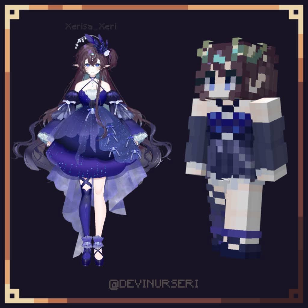 devinurseri's tweet photo. @sniffalt Skin artist here! My price are $15/skin but have always available for bulk order as low as $10-5 depends on the complicity and quantity needed. I mainly do skin now, but if you need me in other project, here's my carrd link
https://t.co/69zVr2Elev https://t.co/Hn1nQ9vY59