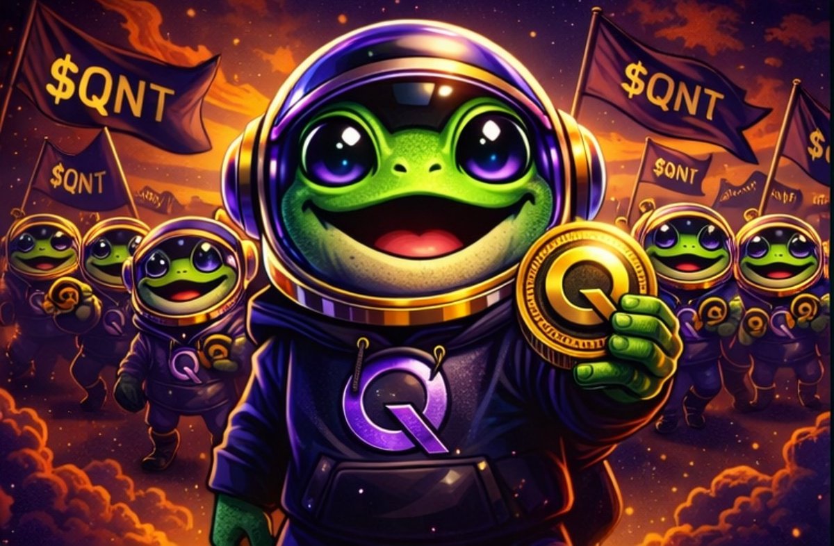 Quantara_Meme's tweet photo. $QNT in command 🐸🚀
When the troops raise the flag, it's only a matter of time. 💜🔥

#memecoin #Solana #BSC #Bitcoin #ForwardArmy https://t.co/yLeyVoavoo