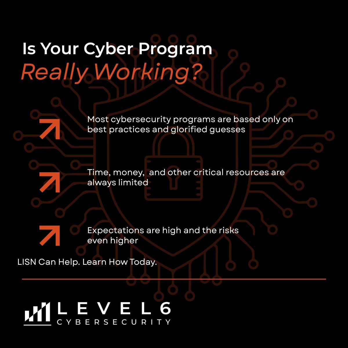 LEVEL 6 Cybersecurity tweet media