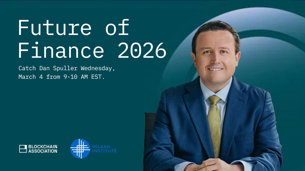 Blockchain Association tweet media