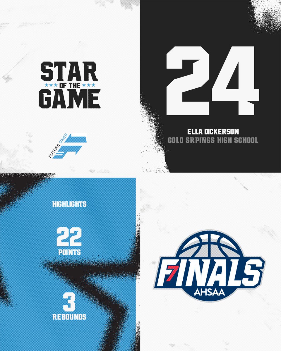 Congratulations to Ella Dickerson from <a href="/ColdSpringsHigh/">Cold Springs High School</a>, your <a href="/future1sjerseys/">Future 1s Team Sales</a> Star of the Game for the #2AGirls Semifinal!

#StateFinals | #Ball4ItAll | <a href="/future1sjerseys/">Future 1s Team Sales</a> | #2A | <a href="/LegacyArena/">Legacy Arena</a>
