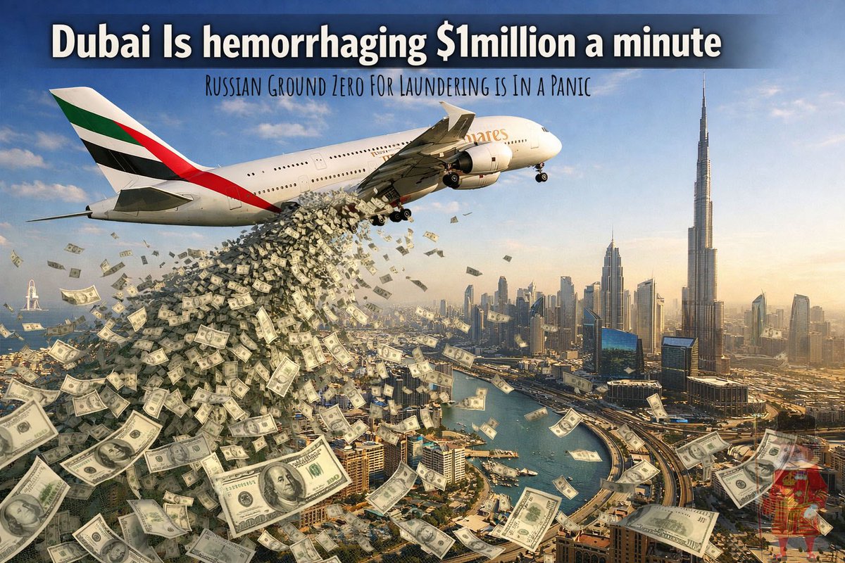 $1 Million a Minute: Economic Shockwaves Across the Emirates

Aviation Grounded, Tourism Collapsed, Capital Frozen, and Trade Networks in Peril - with a focus on Russian inflows to this den of iniquity, and it’s autocratic elite rulers

Please share &amp; support Beefy