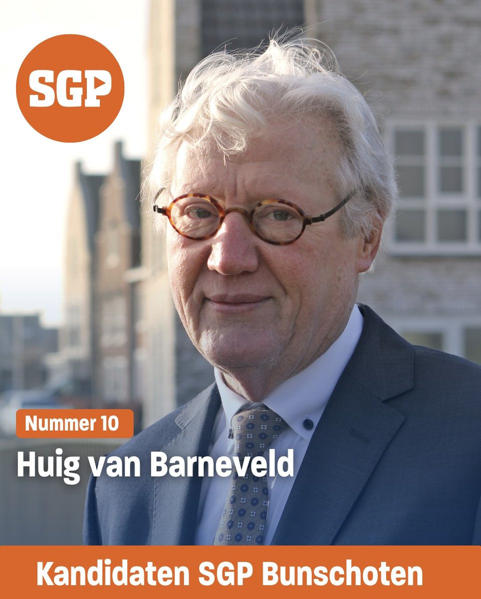 sgp_bunschoten's tweet photo. Onze kandidaten! Huig van Barneveld staat op plaats 10 van de kandidatenlijst.'Politiek bedrijven met een open bijbel zie ik als een belangrijke taak, omdat ik geloof dat dit heilzaam is voor de gehele gemeenschap. Ik ben dankbaar dat ik op deze manier de samenleving mag dienen'. https://t.co/ZtYZVXPNxm