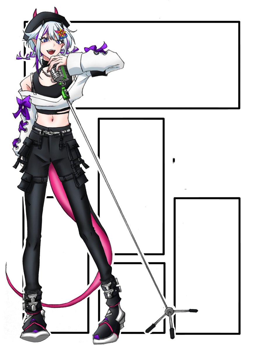 おはようございます☀

「継続、反復、無理しない」

 🐋さん途中経過！
残り2枚の下書きが納得いかず
色塗りが進みました〜（ ◜ω◝ ）🖌️
にこにこ🐋さん🎤✨