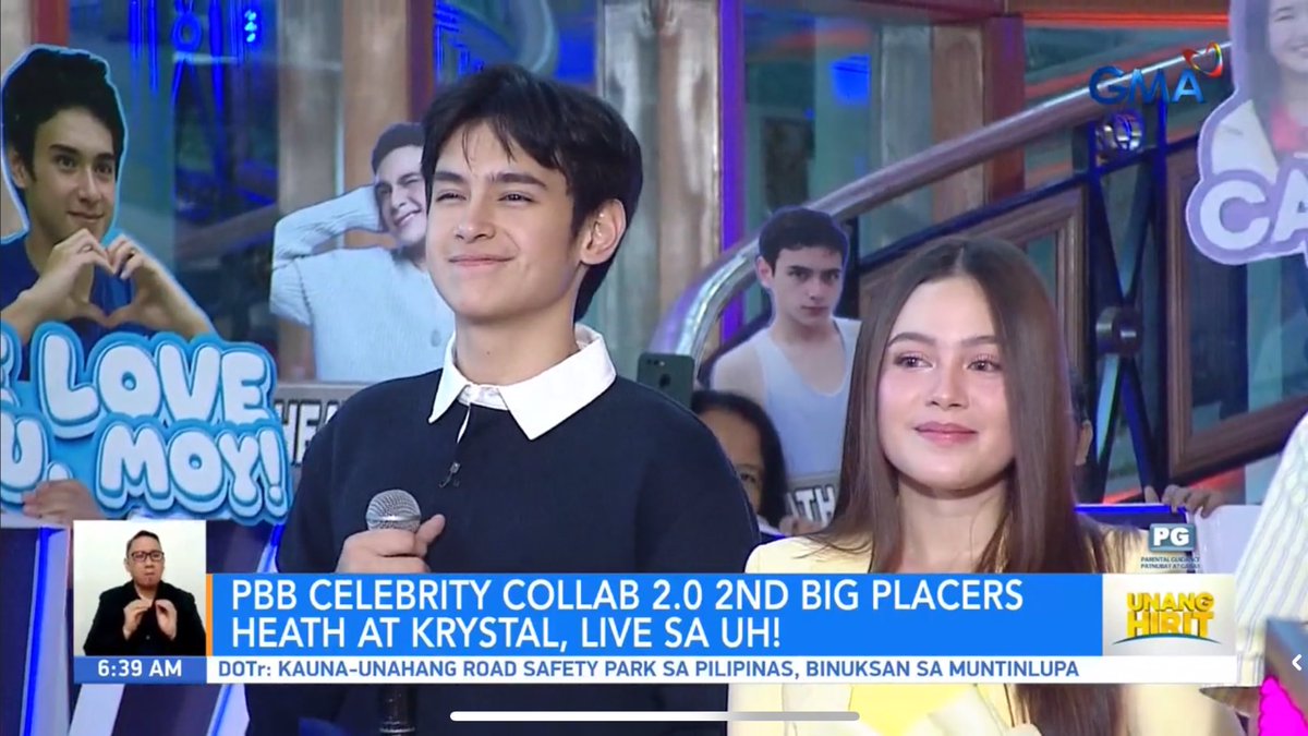 HeathWaversOFC's tweet photo. Unang Hirit welcomes Heath and Krystal! 

Sobrang pogi naman nak. 

HEATHs UNANG HIRIT
HEATHs UNANG HIRIT https://t.co/V5avfqNvVK