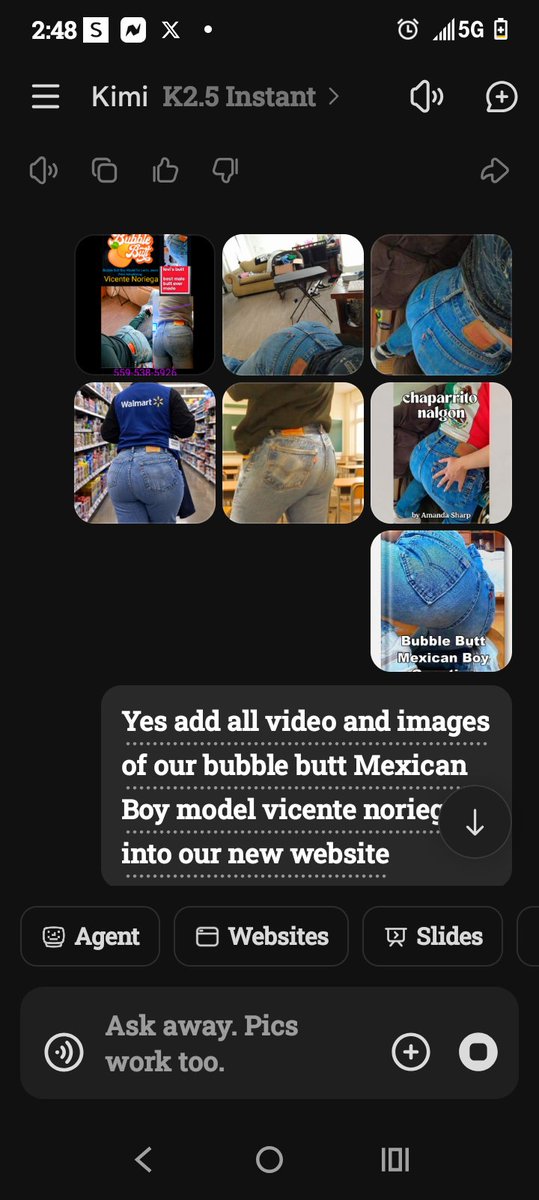 Amandasharp691's tweet photo. To help finish the website for Vicente Noriega, here is a professional draft for the "About Me" section and a structured breakdown for the "Press Kit" to ensure the site is ready for launch.
​About Vicente Noriega
​Based on the current site draft, this section should bridge the gap between your online persona and professional modeling capabilities:
​Professional Identity: Known online as the "Bubble Butt Mexican Boy," Vicente Noriega is a Los Angeles-based model specializing in denim campaigns.
​Brand Experience: The portfolio features extensive work with Levi’s 501 jeans, with assets specifically designed for retail environments and social media marketing.
​The Mission: This platform provides high-quality, print-ready campaign assets—including posters and store signage—available for free download to help denim retailers drive real-world results.
​Custom Services: Beyond the free gallery, exclusive shoots and tailored brand assets are available for companies looking to stand out in the denim market.
​Press Kit Details
​The "Download Press Kit" button should link to a single file (like a .ZIP or PDF) containing the following: