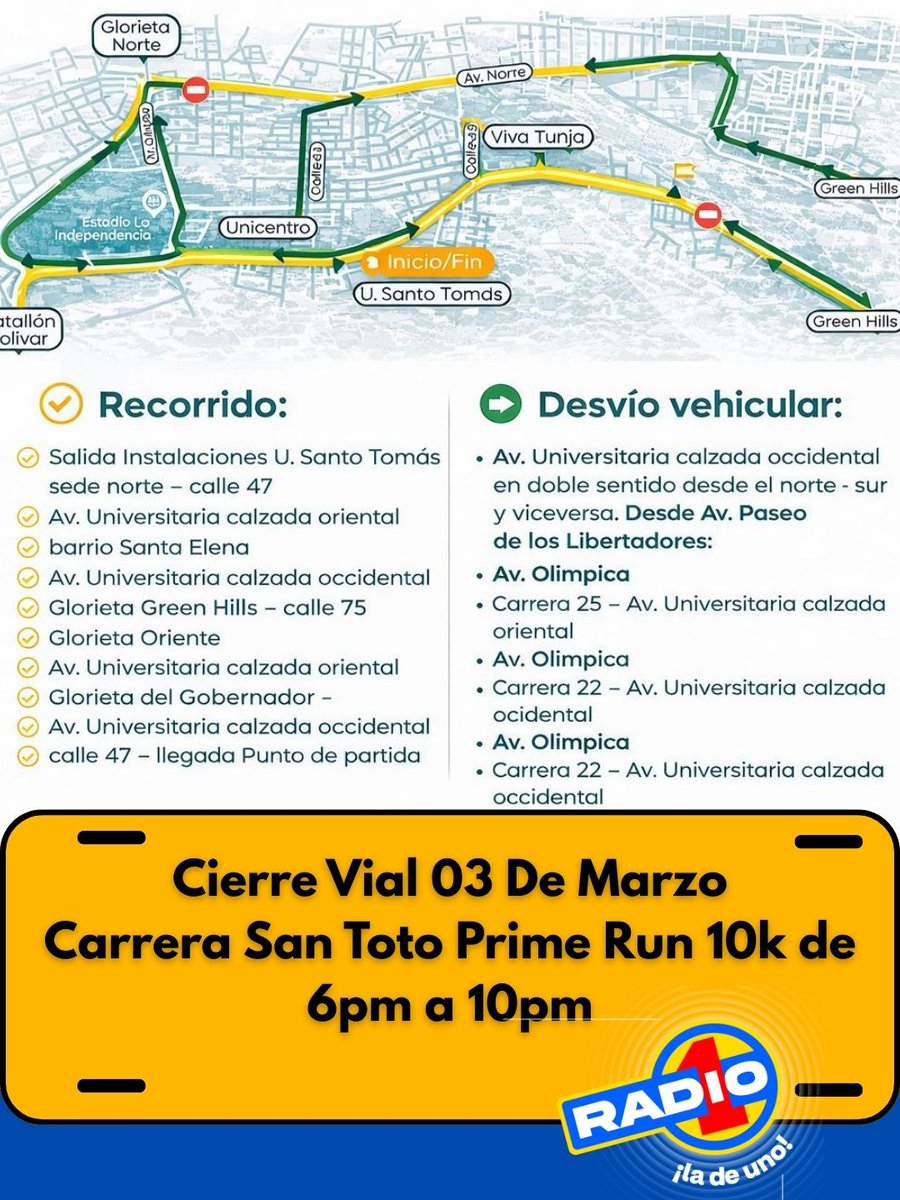 Radio Uno Tunja (@radio1tunja) on Twitter photo 