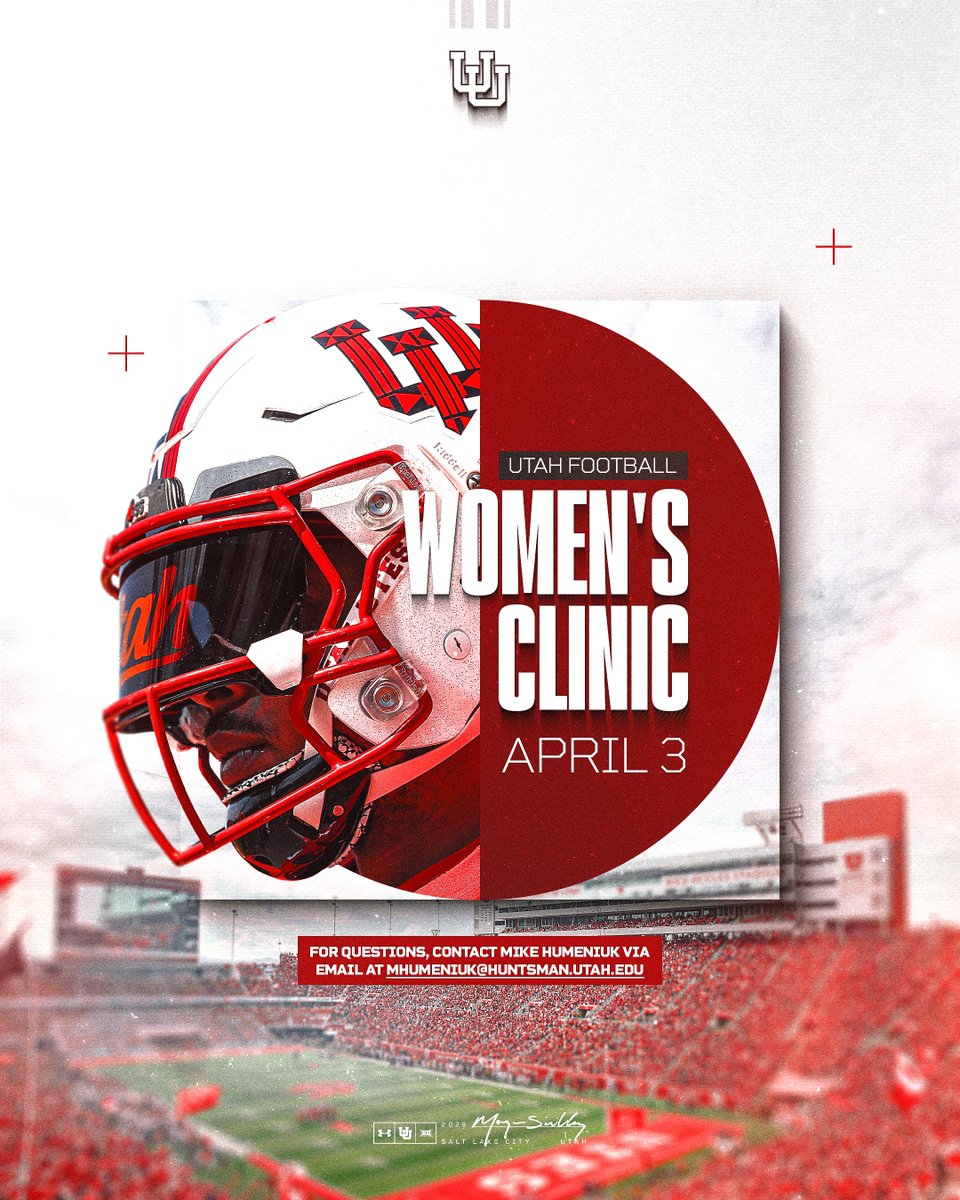 The highly requested 𝐖𝐨𝐦𝐞𝐧’𝐬 𝐂𝐥𝐢𝐧𝐢𝐜 is 𝐁𝐀𝐂𝐊‼️

Follow the link below to register and join us on 𝐀𝐩𝐫𝐢𝐥 𝟑 ⤵️

register.ryzer.com/camp.cfm?sport…

#GoUtes