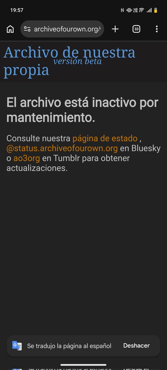 veisemett's tweet photo. SE VOLVIO A CAER AO3 X LA MIERDA 😭 https://t.co/D8KiRE6LK6
