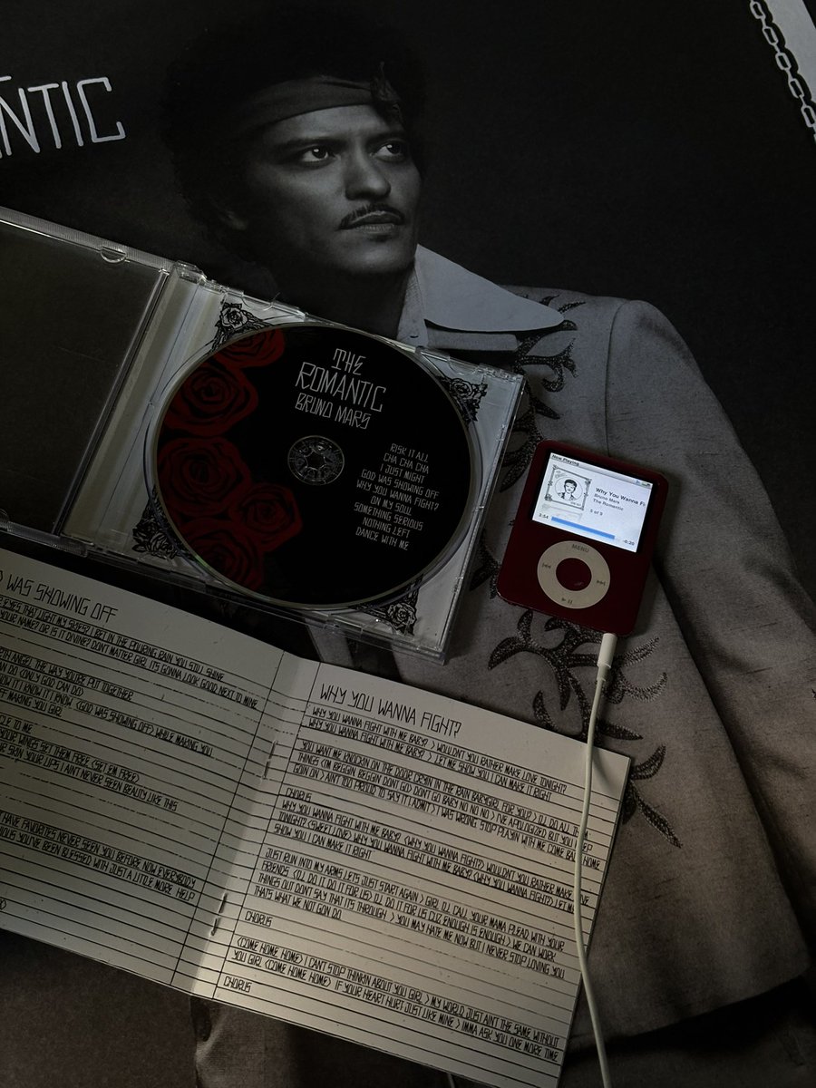 so so grateful to have #TheRomantic in multiple formats 💿📱