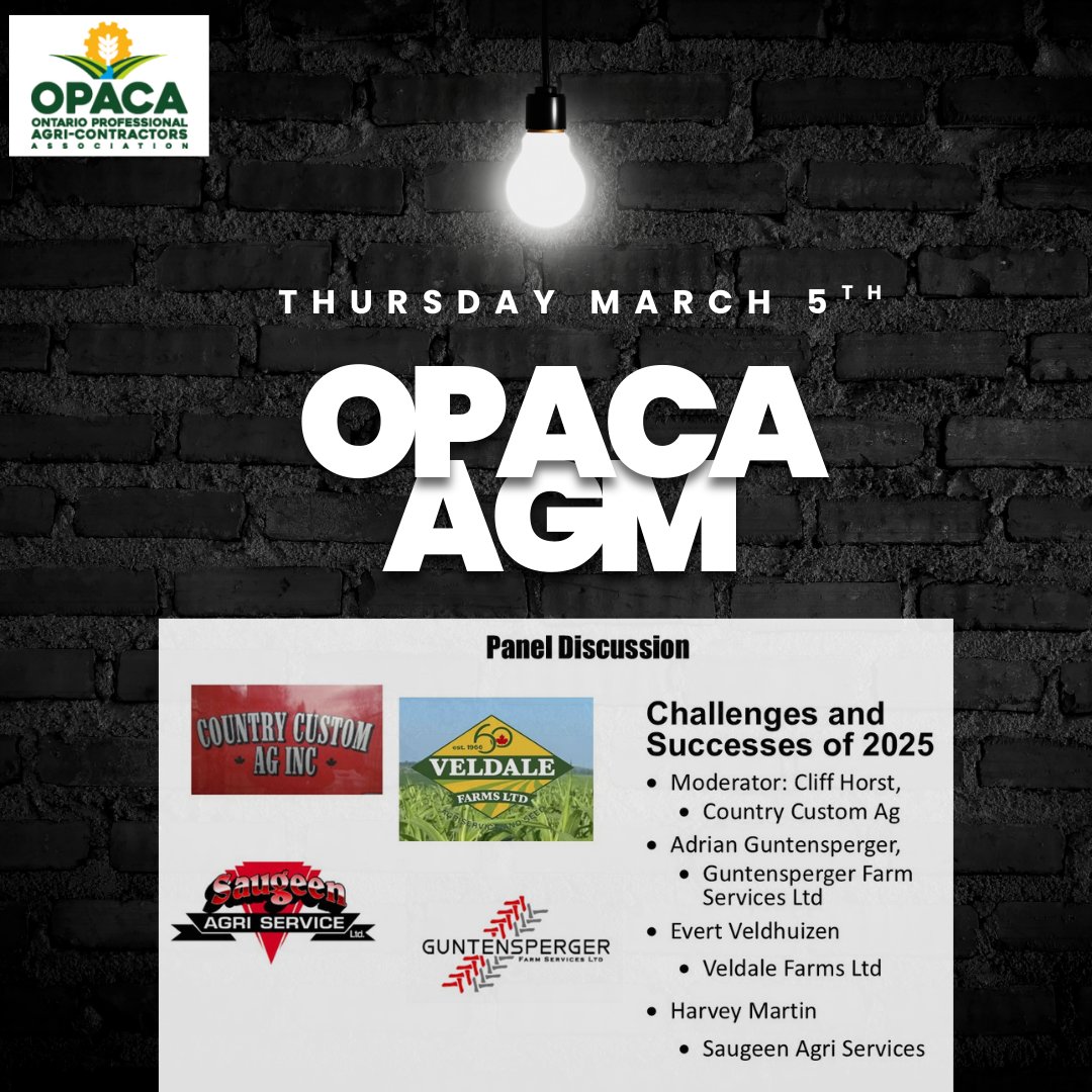 Ontario Professional Agri-Contractors Assoc. tweet media
