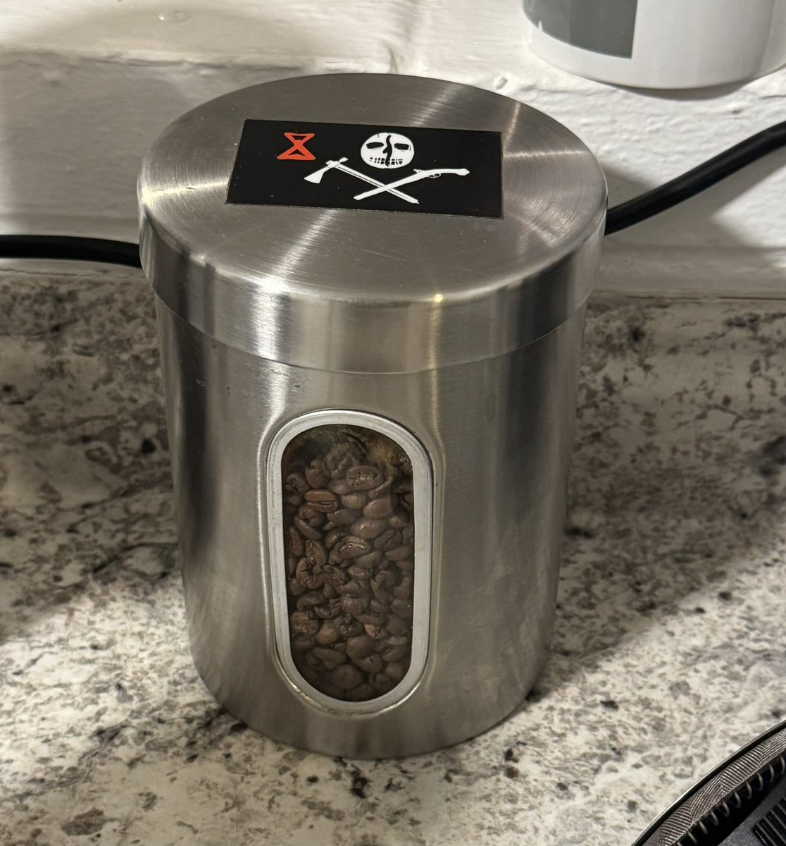 Danielle was using K-Cups. Obviously, that’s a no fly zone. I had her try my coffee (French pressed of course) and that was it.

She’s not a fan and has ordered <a href="/smcroasters/">Stocking Mill Coffee</a>.

This is the way.