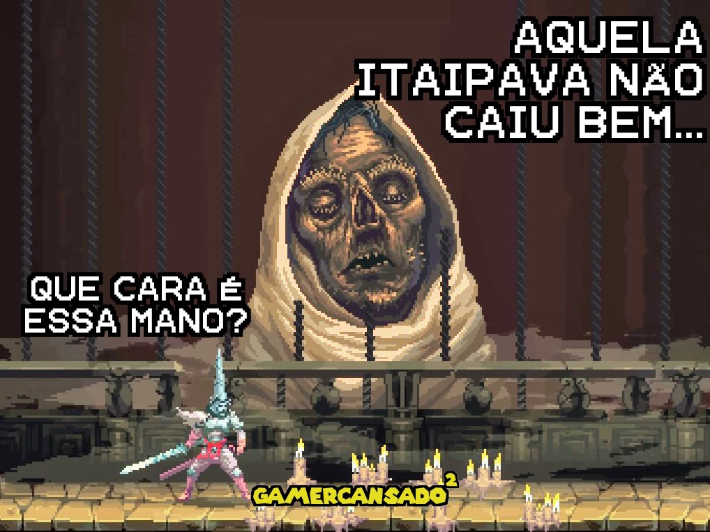 gamercansado's tweet photo. Incrível, nunca cai bem...
#blasphamous
#itaipava https://t.co/m2ZvSMS3RZ