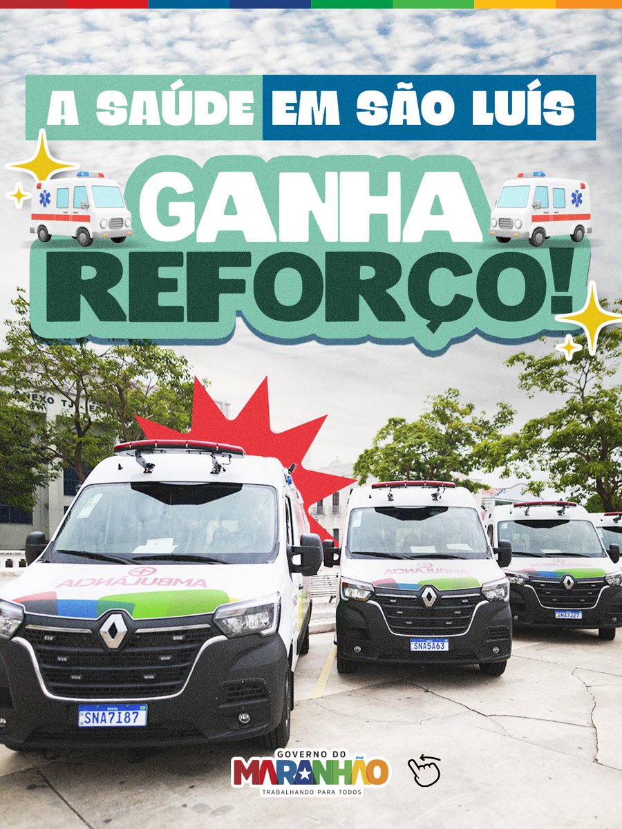 GovernoMA's tweet image. 🏥 #GovMA entrega pacote de ações na saúde em São Luís: dispositivos de mobilidade para crianças do Ninar, inauguração do CAPS AD III 24h e 10 novas ambulâncias para reforçar o transporte sanitário. Mais cuidado e agilidade no atendimento. 🚑👇🏾

#SaúdeMA #GovernoMA