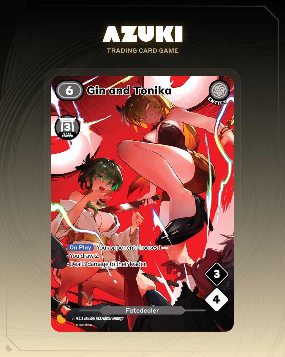 Official Azuki TCG tweet media