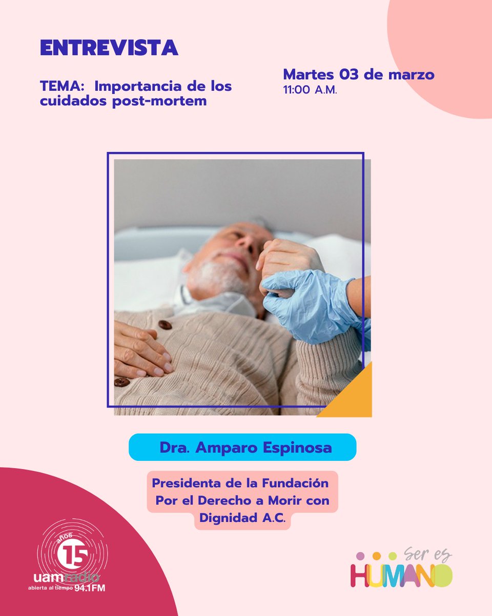 Por el Derecho a Morir con Dignidad A.C. (@dmd_mx) on Twitter photo 