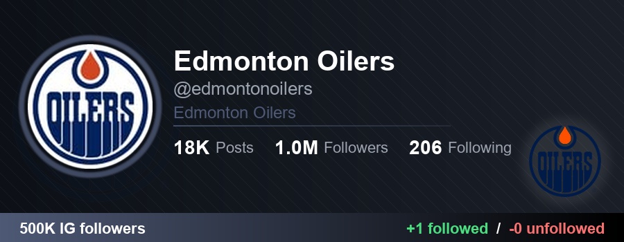 NHLFollowTrack's tweet image. 👉 edmontonoilers (Edmonton Oilers) started following 1 and unfollowed 0:

✅ cmurphyy5 (Connor Murphy)
🔗 instagram.com/cmurphyy5

#LetsGoOilers #NHL