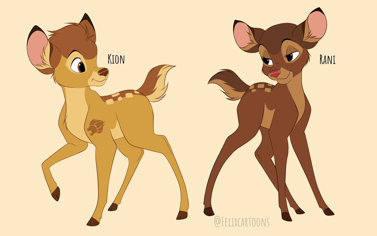 Lion king characters as deer! 🦌 

#art #artwork #lionking