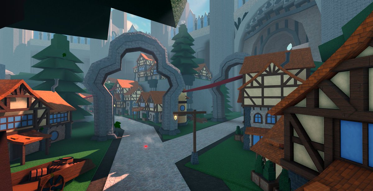 intothe_beyond's tweet photo. Medieval map I build for a game #ROBLOX #robloxstudio #RobloxDevs https://t.co/OWIhL4x6Wh