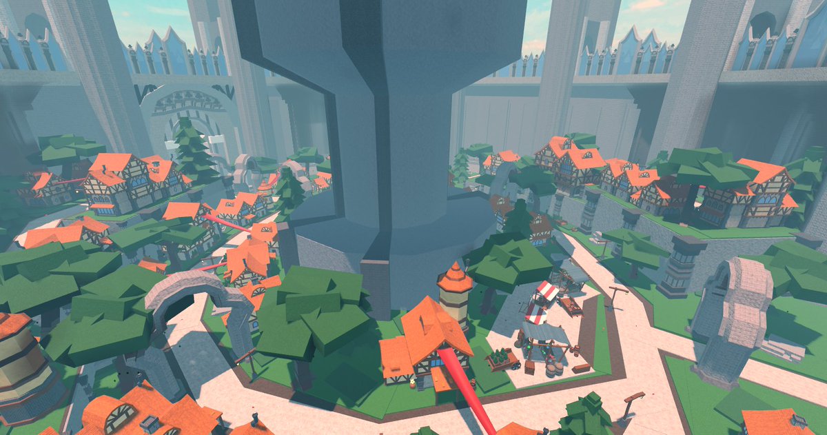 intothe_beyond's tweet photo. Medieval map I build for a game #ROBLOX #robloxstudio #RobloxDevs https://t.co/OWIhL4x6Wh