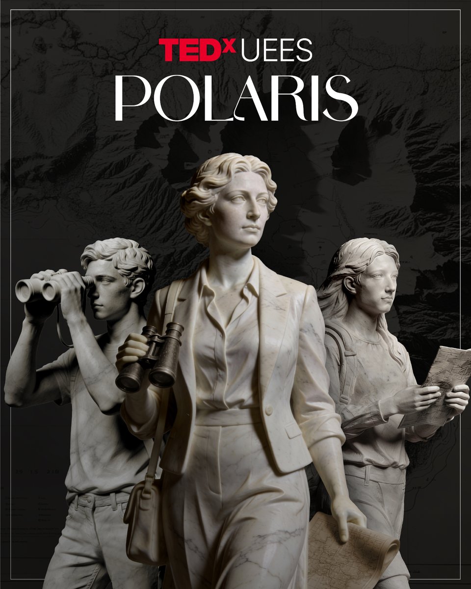 uees_ec's tweet photo. Polaris ⭐

Así como la estrella polar ha guiado a exploradores durante siglos, esta edición busca ser una guía para quienes se atreven a pensar diferente, cuestionar y transformar su realidad. ✨

#Polaris #TEDxUEES #TEDxUEES2026 #IdeasQueTransforman https://t.co/FLAOzyhTC5