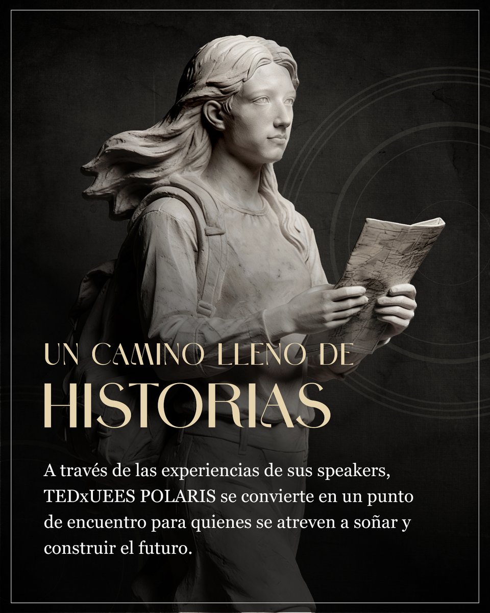 uees_ec's tweet photo. Polaris ⭐

Así como la estrella polar ha guiado a exploradores durante siglos, esta edición busca ser una guía para quienes se atreven a pensar diferente, cuestionar y transformar su realidad. ✨

#Polaris #TEDxUEES #TEDxUEES2026 #IdeasQueTransforman https://t.co/FLAOzyhTC5