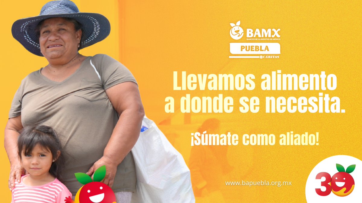 Banco de Alimentos Cáritas Puebla tweet media