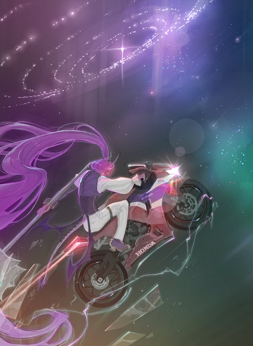 First time drawing motorcycle, kinda nervous/// lmao

#wemmbu #wemmbufanart #unstableuniverse