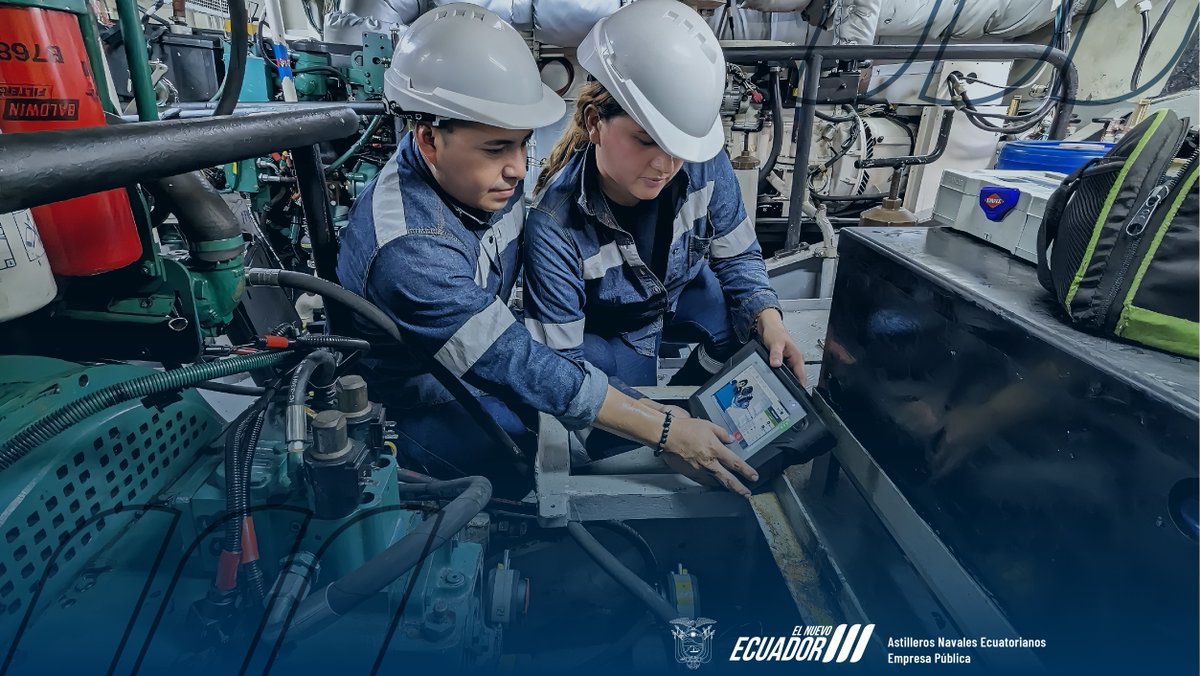 AstinaveEp's tweet photo. Llevamos la exigencia naval a tu industria. ⚙️🏭

Con la línea de Soluciones Industriales de ASTINAVE EP brindamos mantenimiento, metalmecánica y servicios técnicos con la misma rigurosidad que aplicamos en altamar.

Tu producción no se detiene. 🇪🇨🔧

#AstinaveEP #ElNuevoEcuador https://t.co/CmKrKbCr5I