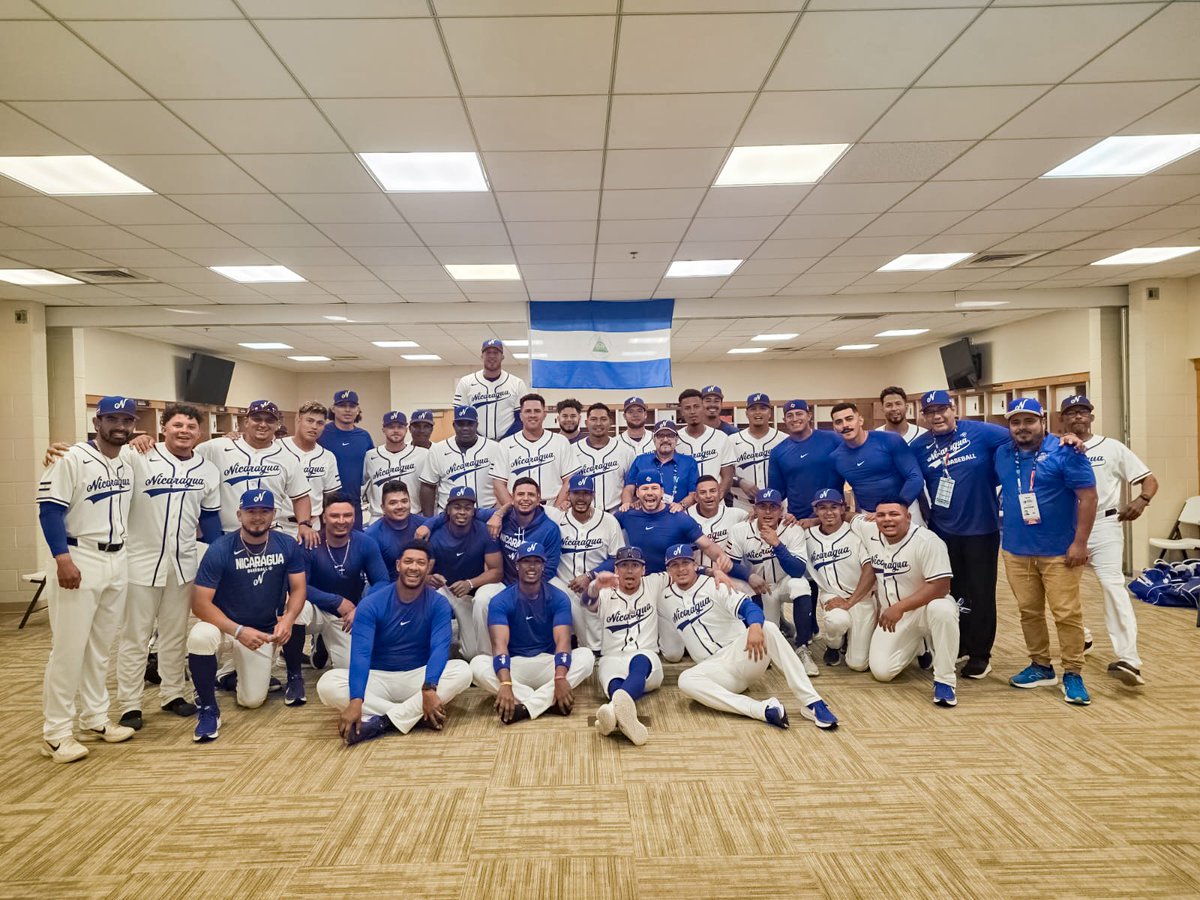 adiarionic's tweet photo. 🧢 ¡LA TROPA PINOLERA YA ESTÁ EN EL TERRENO! 🇳🇮
🏟 La Selección Nacional de Béisbol de #Nicaragua arribó a #florida, EE.UU, para afinar su preparación rumbo al Clásico Mundial de Béisbol 2026. 🌎⚾
#TeamNicaragua
#ClásicoMundial
#OrgulloNica
#Deportes
#beisbol https://t.co/QgWAmTzlYq