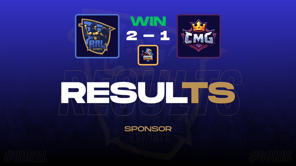 RRL_eSports's tweet image. VICTORIA! 🎉

Hoy conseguimos llevarnos una gran victoria frente a @CMG_Academy por la 3ra Fecha de la @SquadLeagueCR Premium!

Destacados ⭐️
▫ @_Itachi_Cr (MVP 🌟)
▫ @KingJ64200 
▫ @kenzo_C07 

¡A seguir así, equipo!

#GoRRL