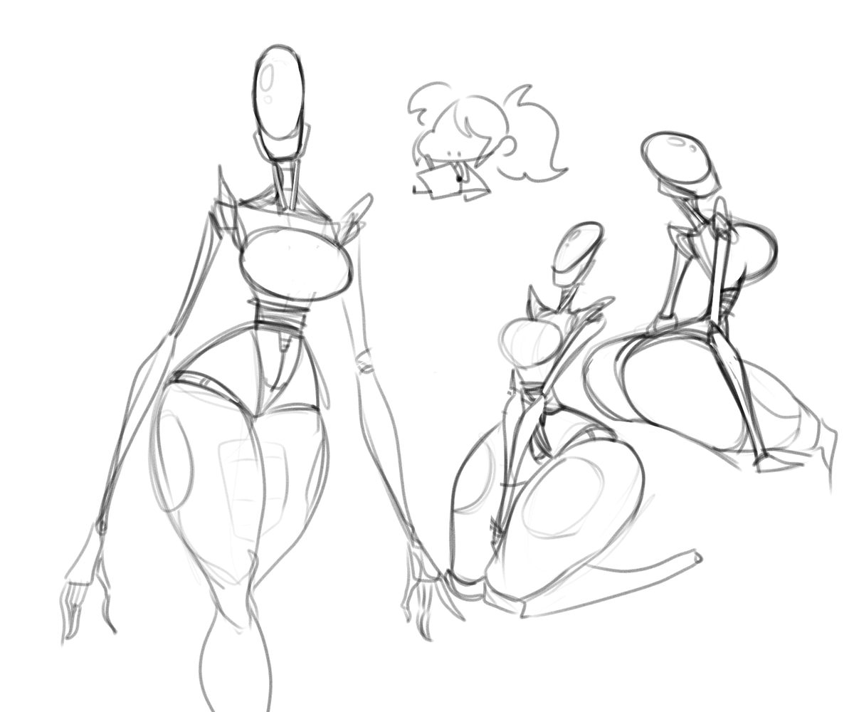 Some rough doodlin'.