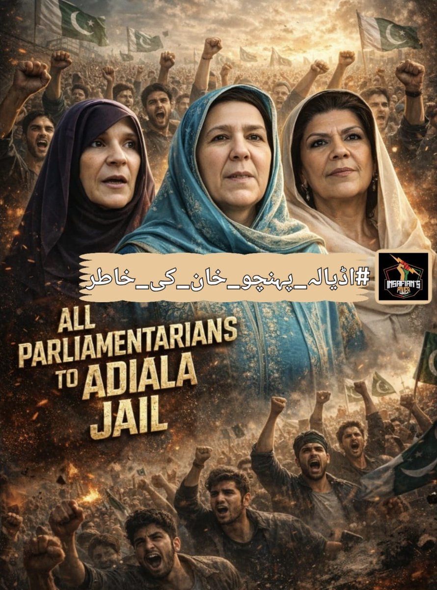 ARYSabirShakir's tweet photo. اڈیالہ پہنچو https://t.co/BU8TYQQcd4