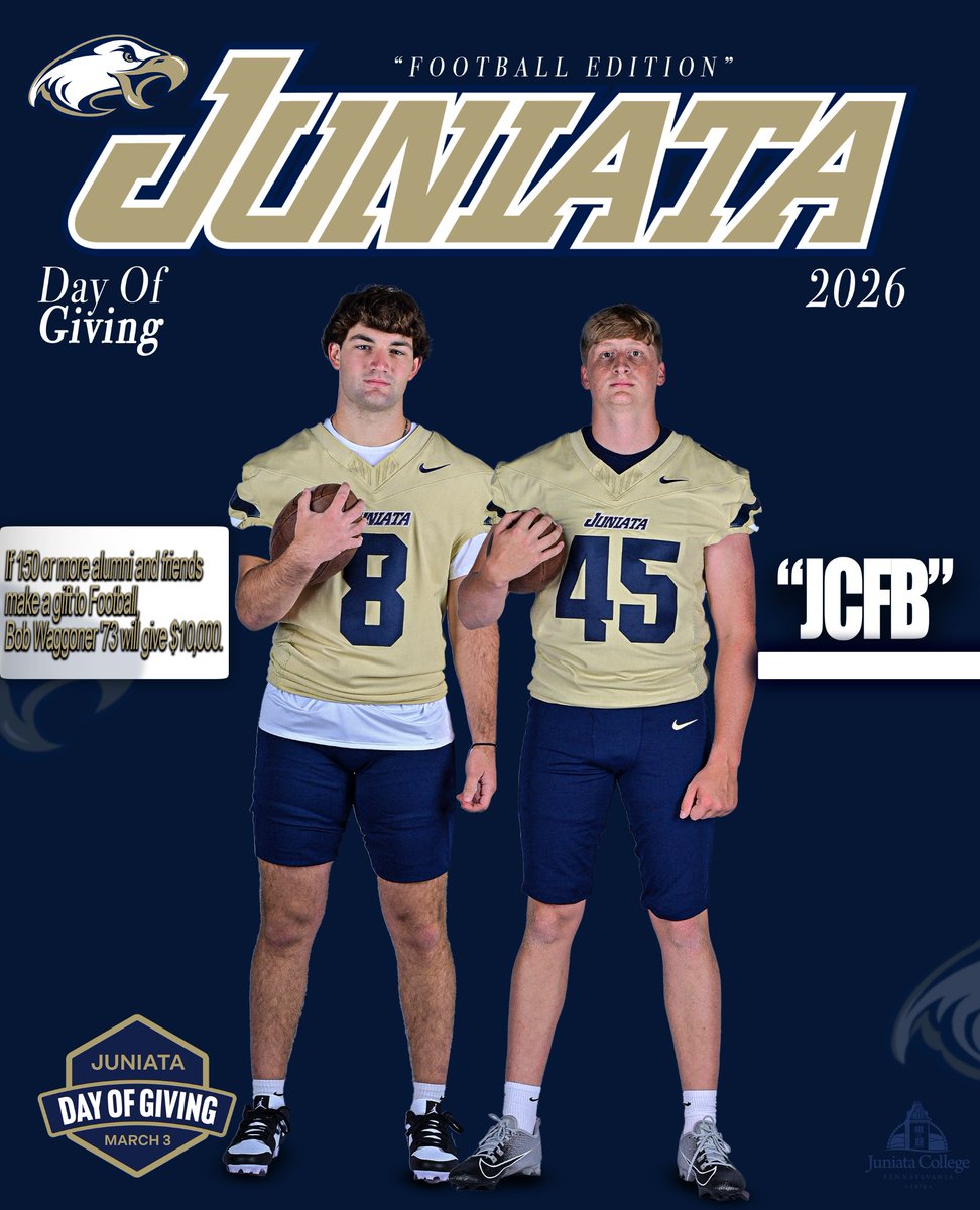 Juniata College Football tweet media