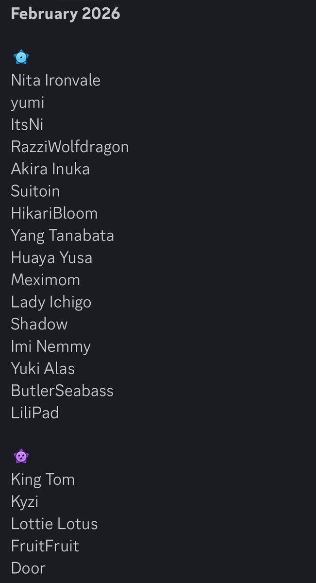 Thank you Chaotiks for an amazing month of February!

WE MANAGED TO REACH OUR FAN BADGE GOAL THANKS TO YOU GUYS!!! ⭐️

Round of applause to all of you! 👏

This month we are going BIG and are aiming for Top 10 in fan badges. CAN WE MAKE IT?! 👀

LET’S GIVE IT ALL WE GOT!!! 🪭