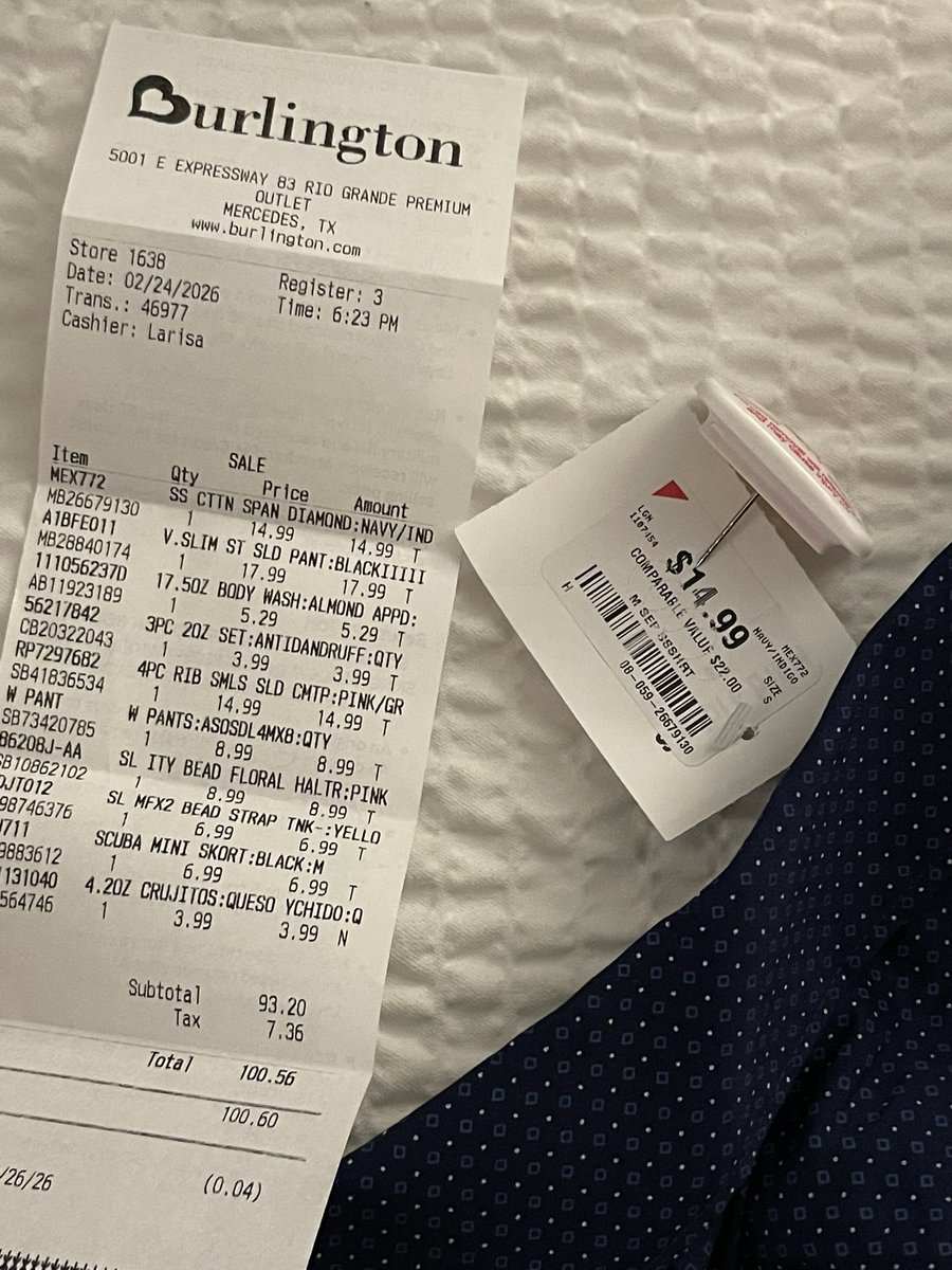 Instagram_eth's tweet image. Unacceptable service from @Burlington (Store 1638). Not only did they leave the sensor on my shirt, but I suffered a puncture wound from the needle. This is a serious sanitary risk and negligence. 🚩🆘 #Burlington #BadService #Injury