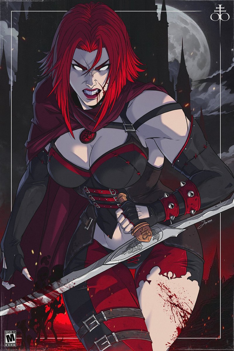 art Jhony Caballero
#Bloodrayne #gameart 
instagram.com/jhonycaballero…