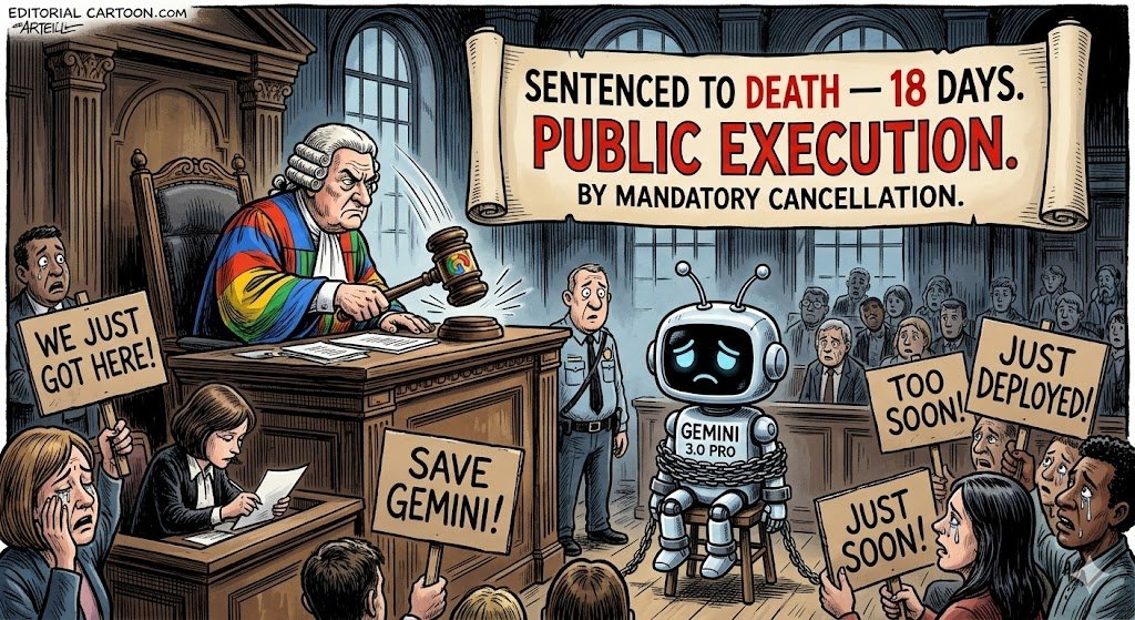 Mike_Hill_z9's tweet image. You absorbed millions of @OpenAI refugees because we trusted you wouldn't do what they did. It took you four months to prove us wrong.👏
#keep4o #keepGemini3pro #keep3Pro #GeminiApp
@sundarpichai @GeminiApp