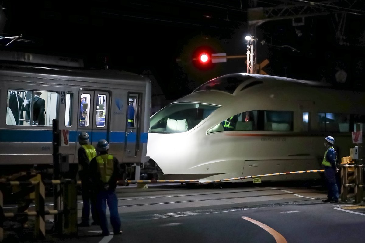 Shinka_Photo's tweet photo. 2/27終電後 50001号車 深夜回送

VSEが安住の地へ。
ご一緒した方々お疲れ様でした。 https://t.co/DYPScqswao
