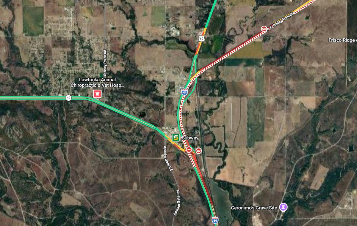 comanche_pio's tweet photo. I-44 Accident update  https://t.co/BFKrlOLiA0 https://t.co/n3KEKRVdPg